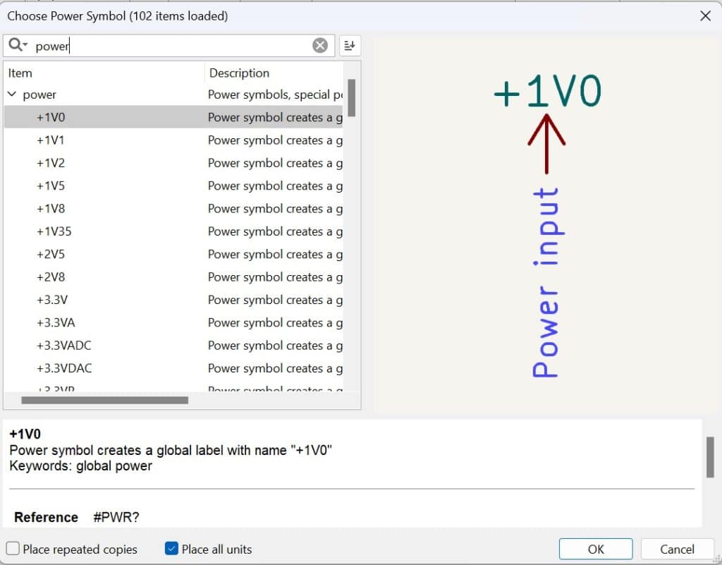 placing-power-and-ground-symbol-in-Kicad-schematic-editor.jpg