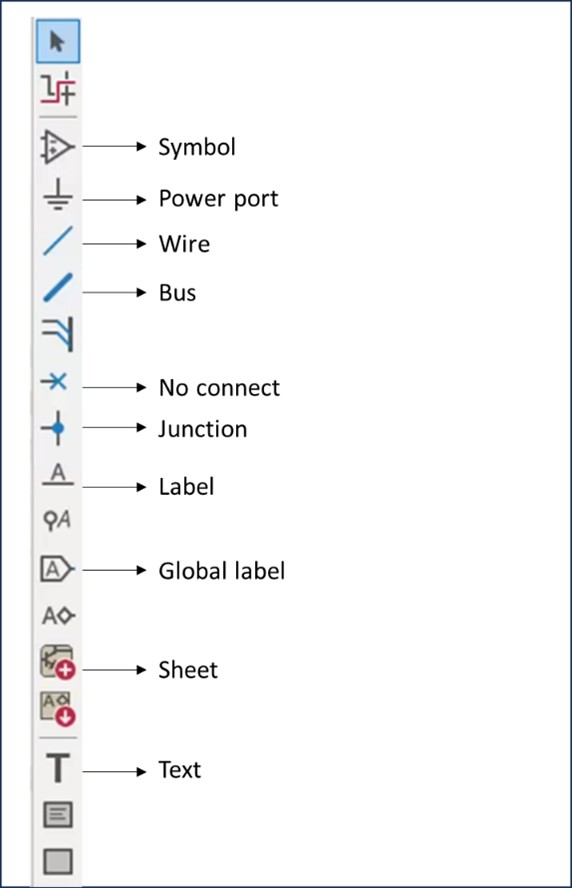 editing-tools-in-kicad-schematic-editor