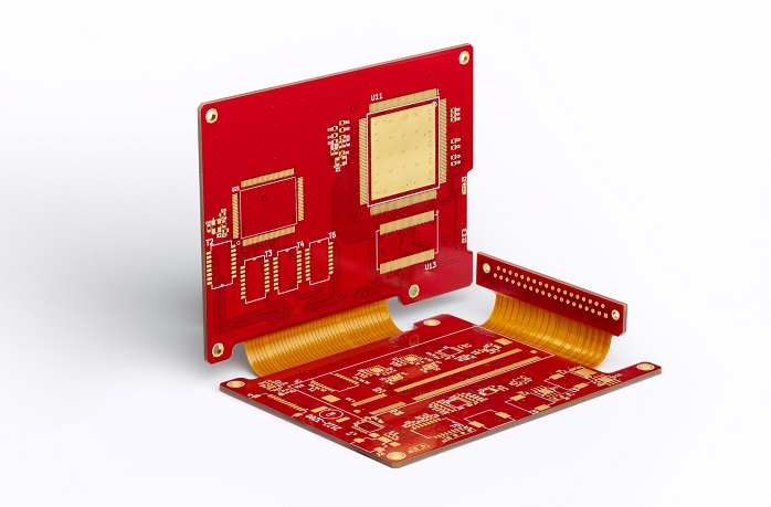 printed circuit boards red