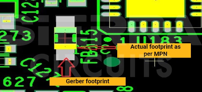 mismatch-between gerber-and-datasheet-component-footprint.jpg